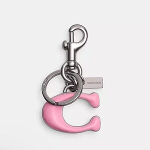 Coach c bag charm